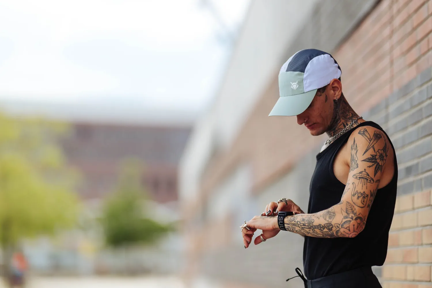 Incylence Running Cap Airgrids løbekasket haze let