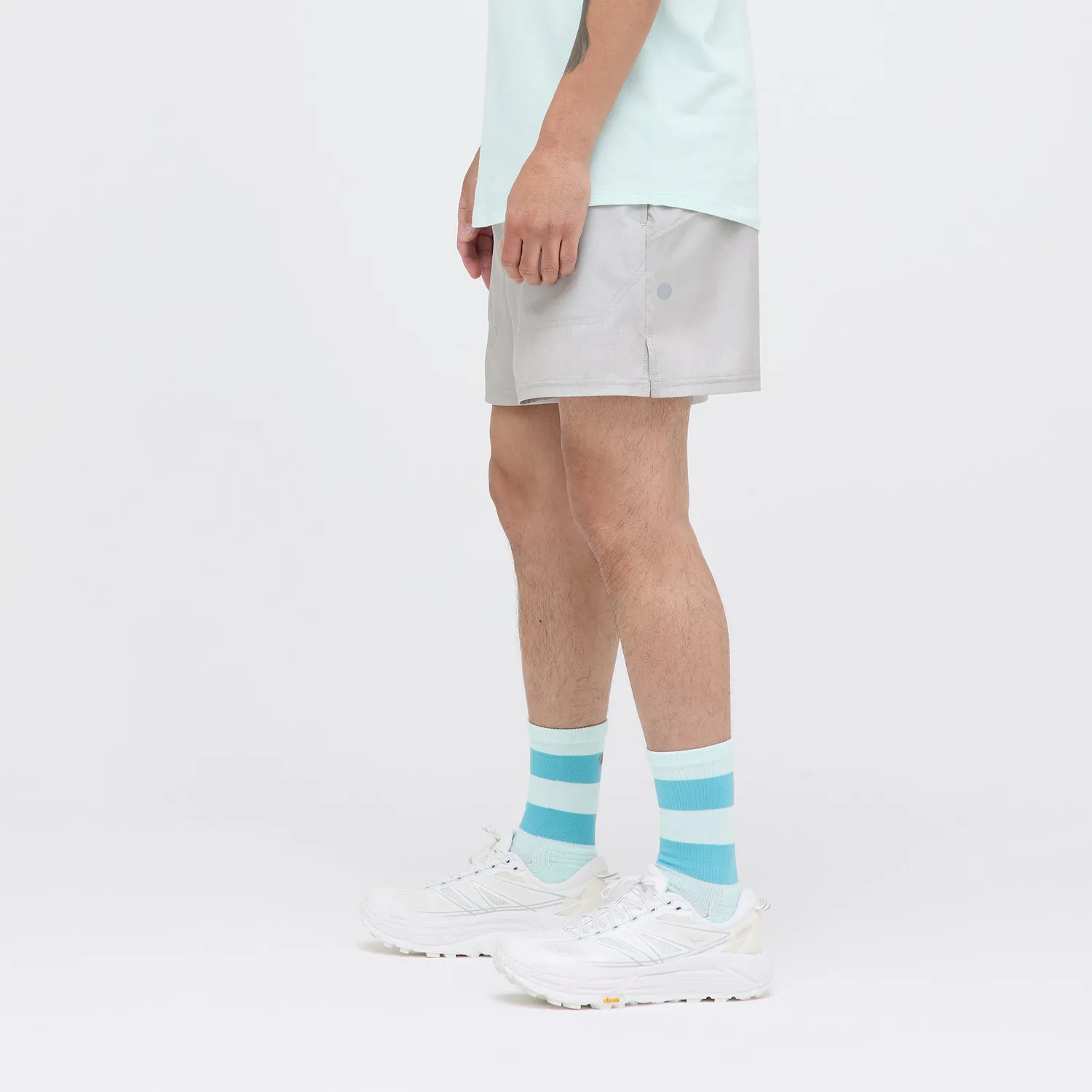Stance Strike løbeshorts grå polyester til løb