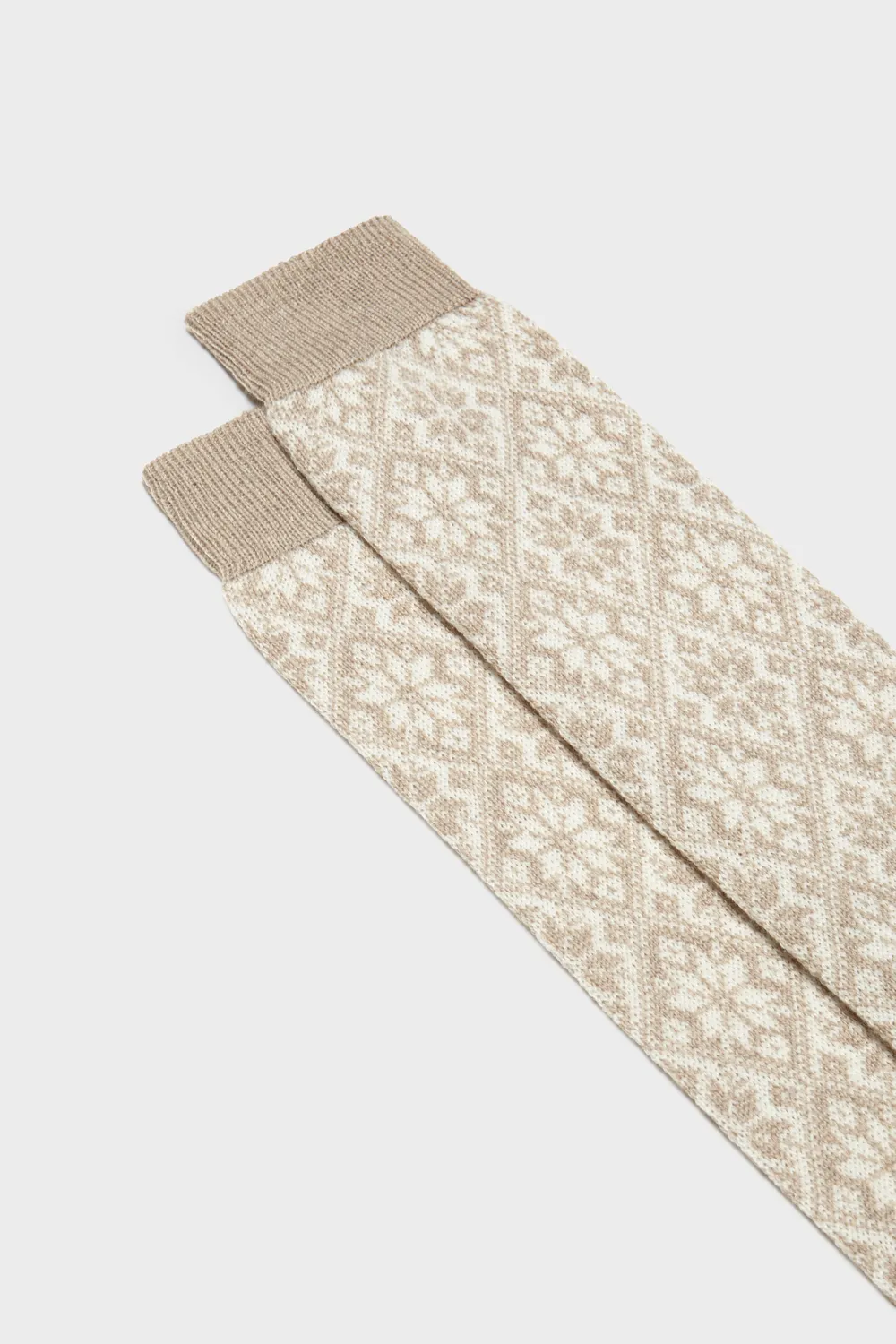Bresciani Astrum strømper brun uld nordisk