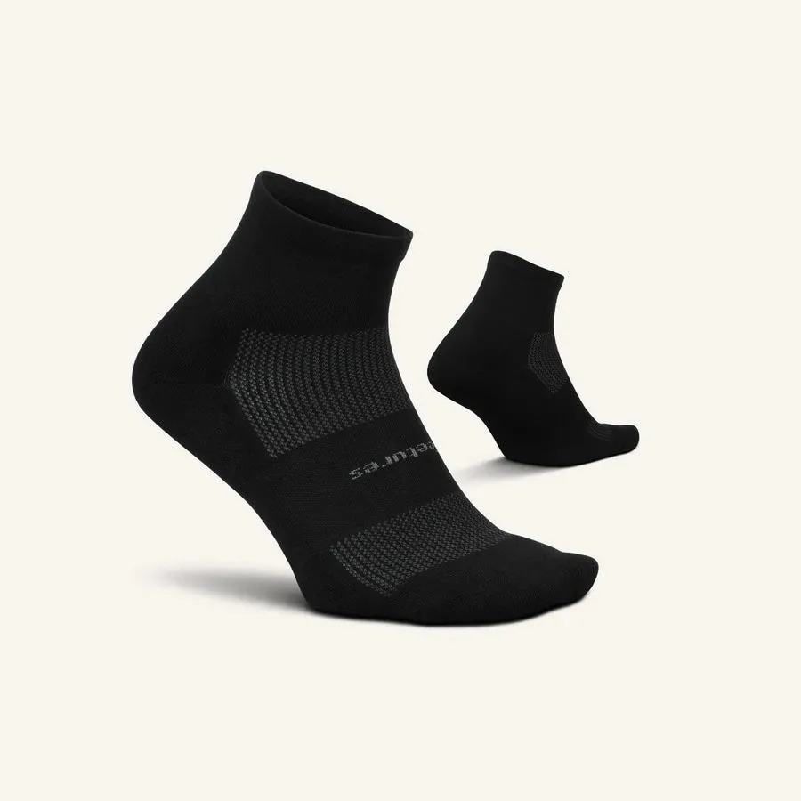 Feetures High Performance Ultra Light Quarter løbesok Black