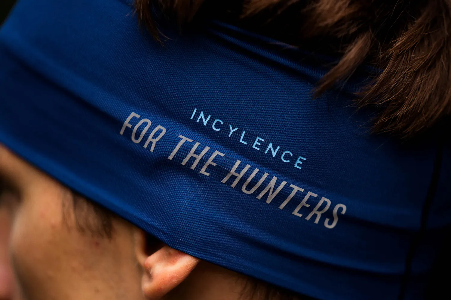 Incylence Headband V3 Navy Sky Blue pandebånd bredt