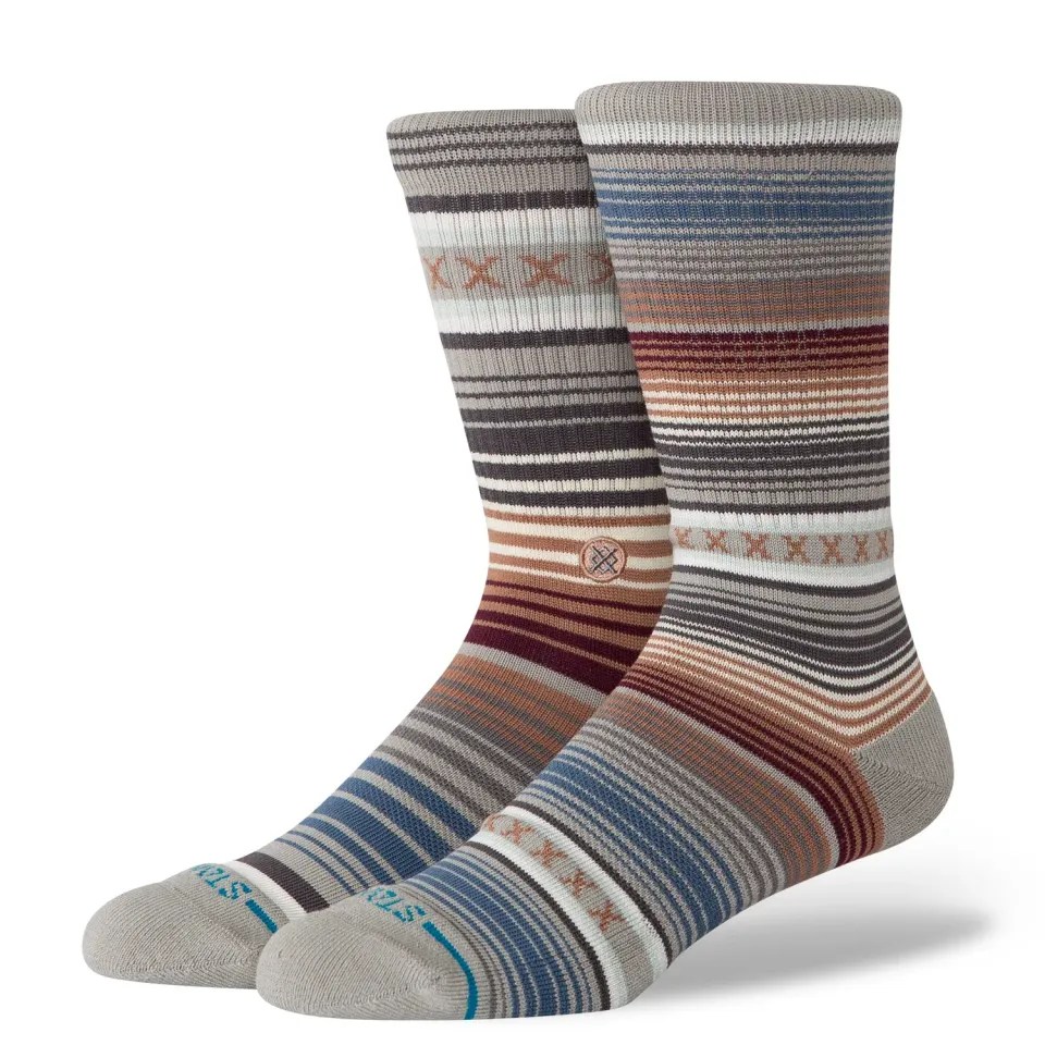 Stance Curren St crew strømper multi – bomuldsstrømper