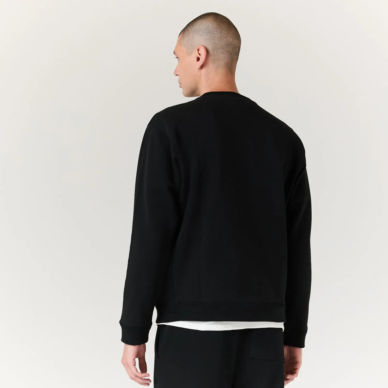 Stance Aura Crew sweatshirt sort afslappet