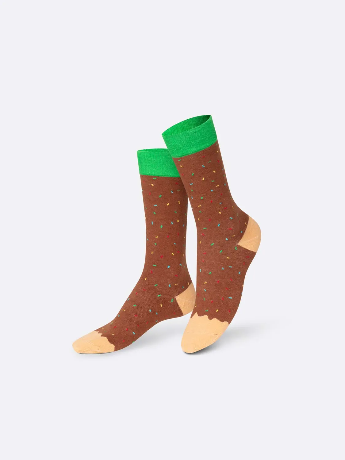 Eat My Socks Joe’s Donuts Chocolate sokker 1 par