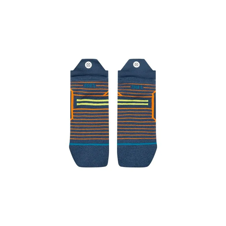 Stance Variegated Mid Tab strømper navy medium