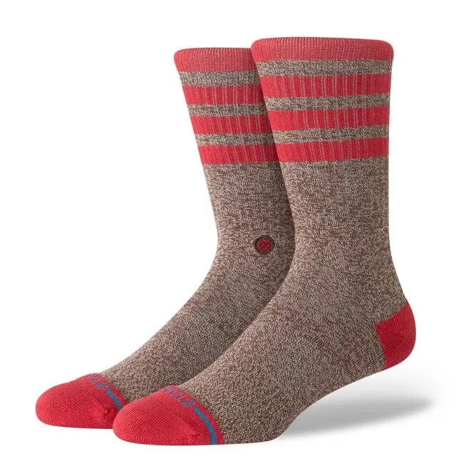 Stance Sock Monkey crew strømper brun medium