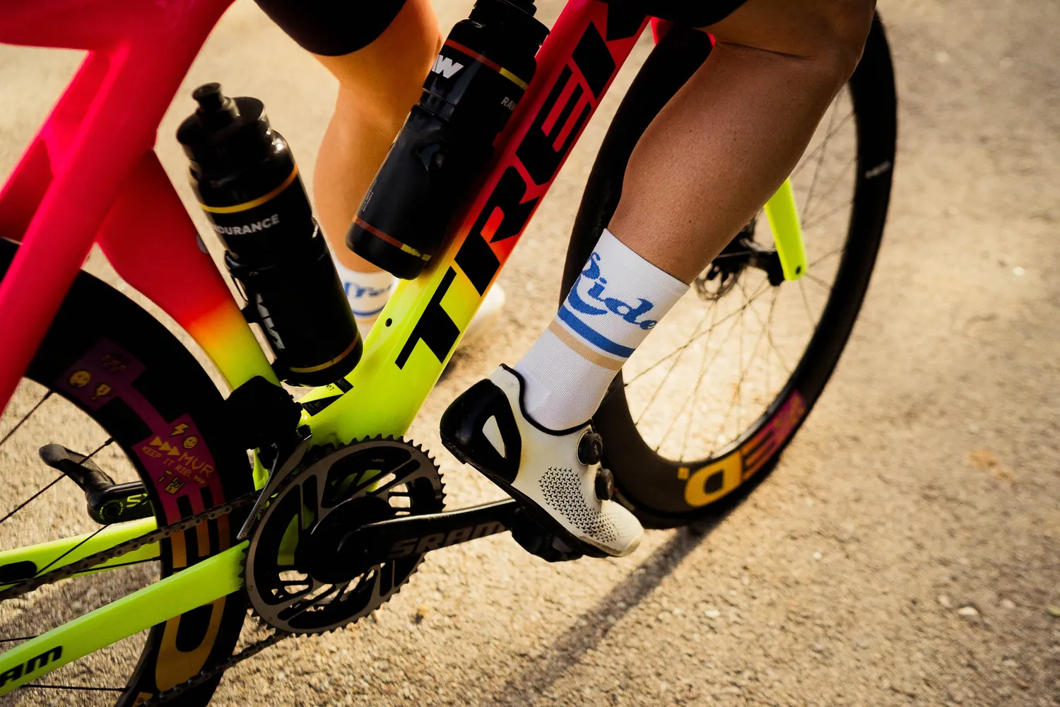 Incylence Ultralight Coffee Ride løbestrømper sort let