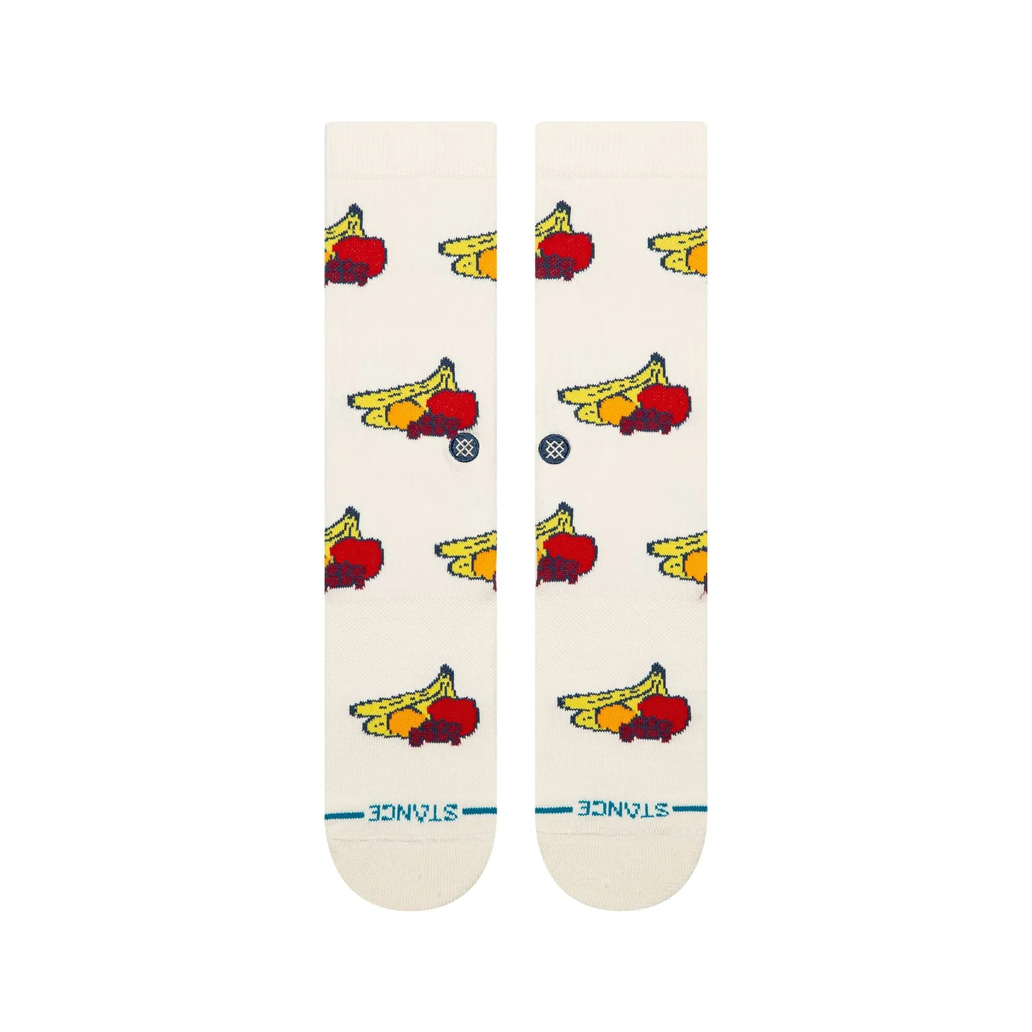 Stance Fruits crew strømper canvas kæmmet bomuld