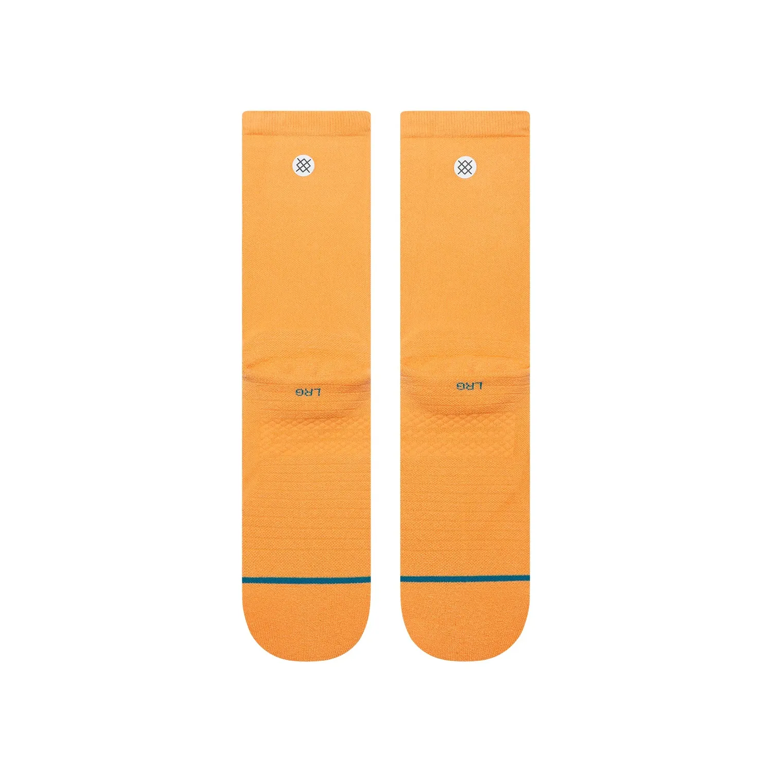 Stance Run Light crew løbestrømper orange åndbar