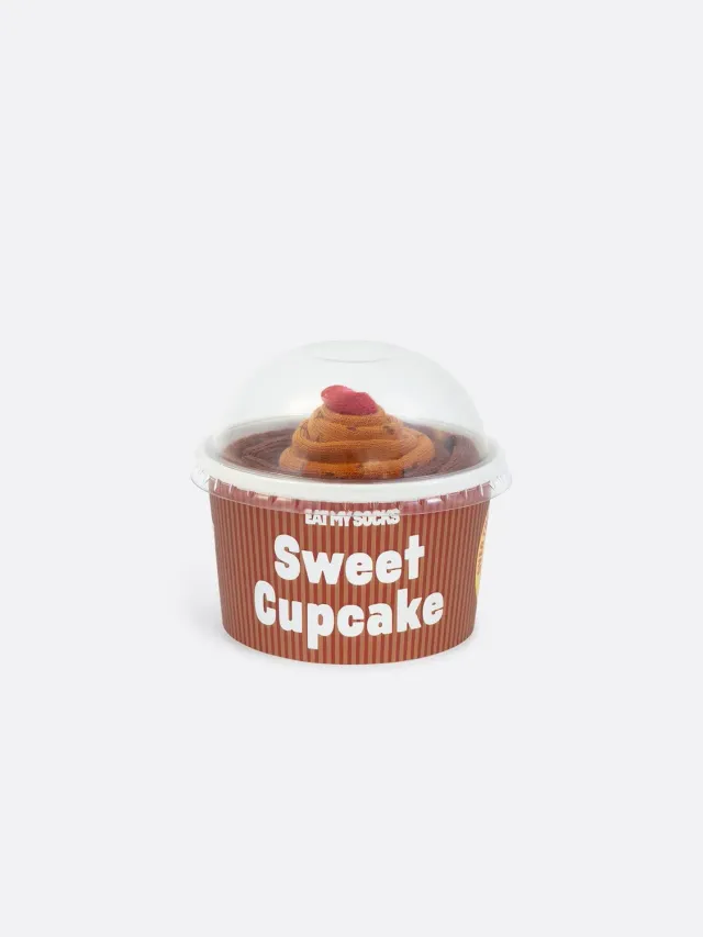 Eat My Socks Chocolate Cupcake sokker chokolade