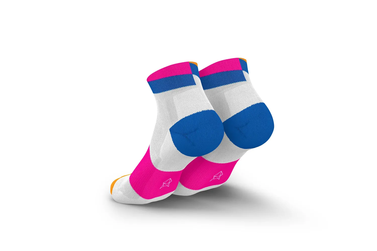 Incylence Ultralight Spirals Short strømper blue pink ultralette