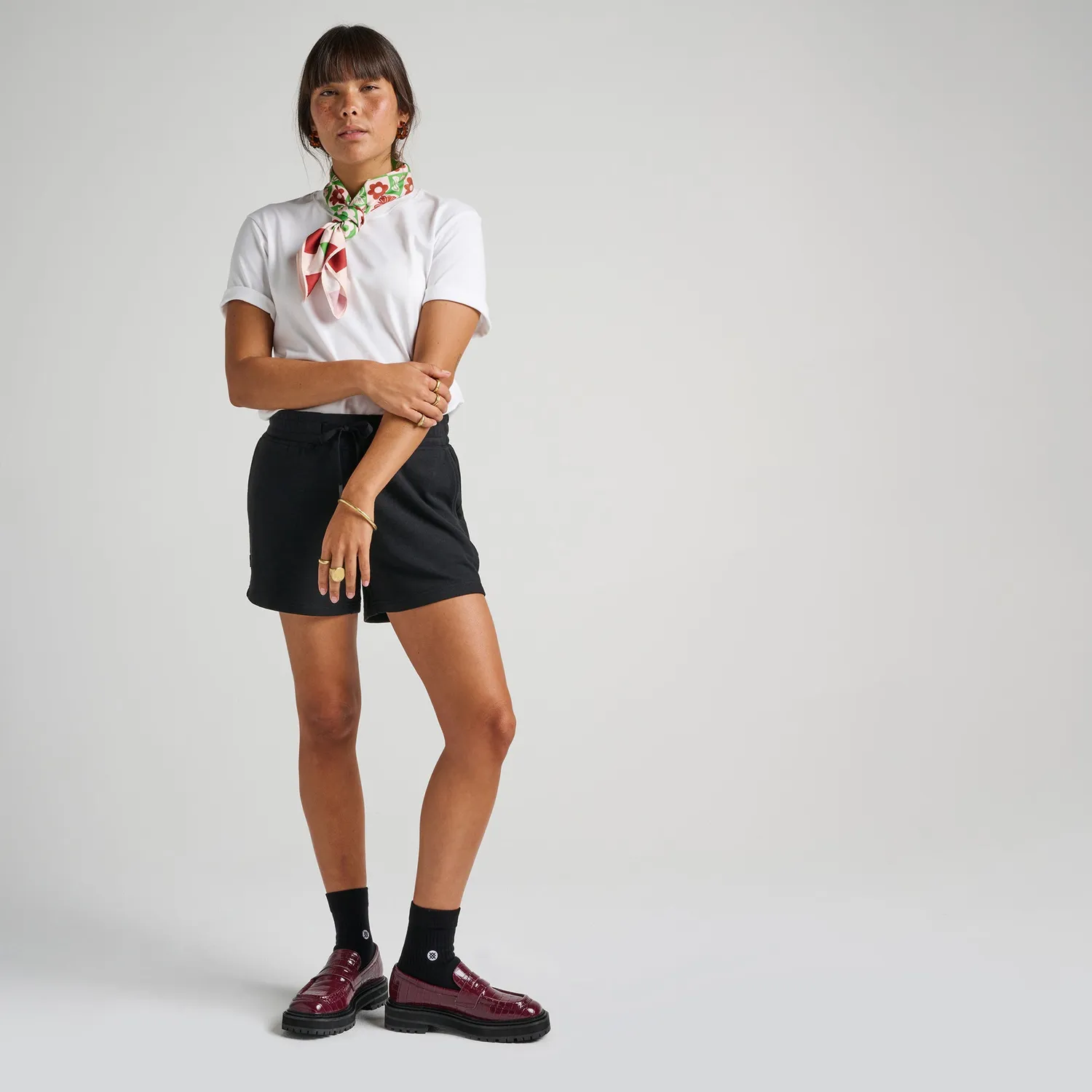 Stance Shelter shorts Black blød fleece
