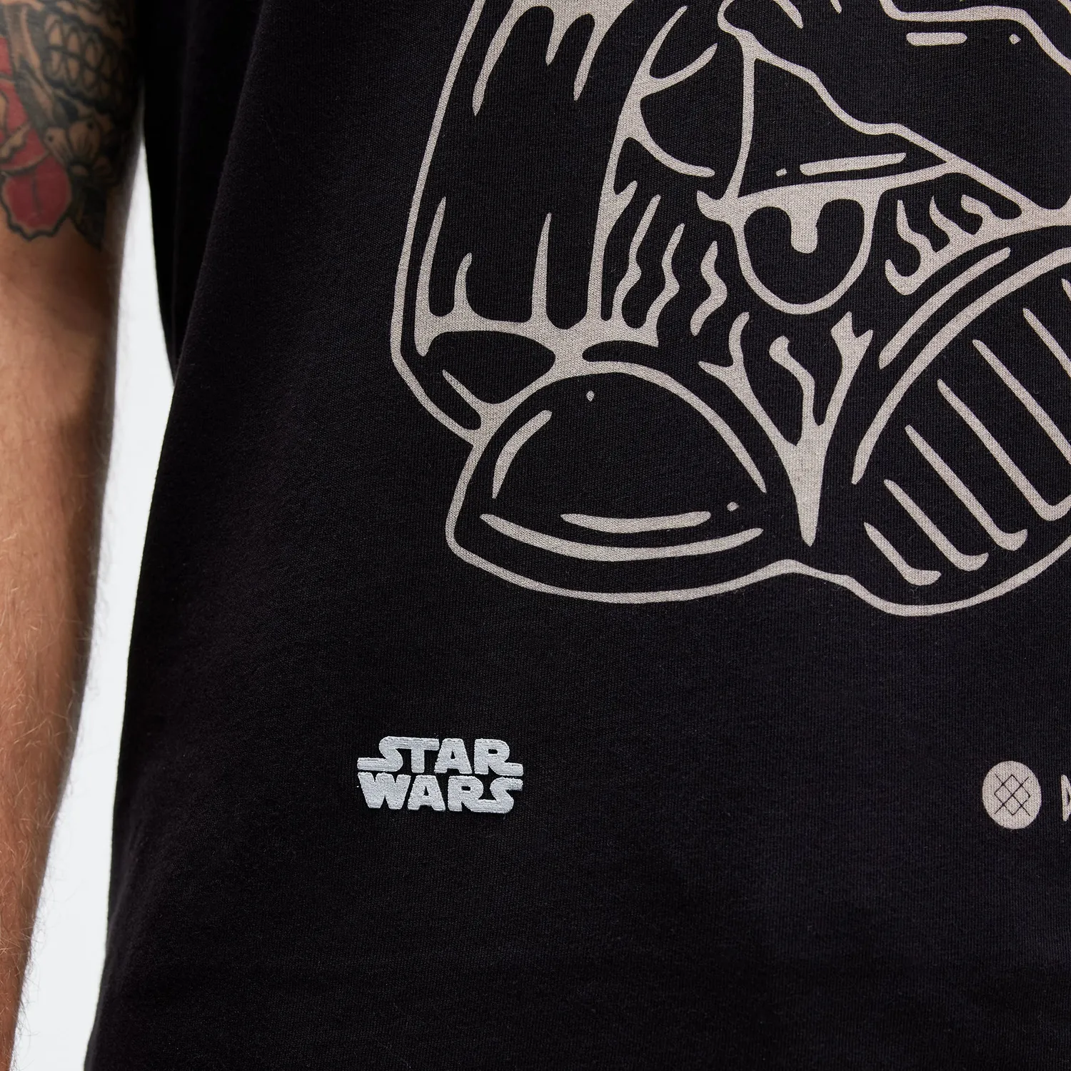 Stance DJ Darth Star Wars t-shirt sort – unisex