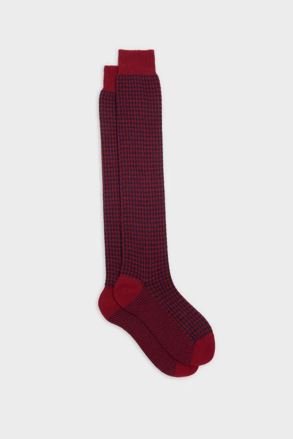 Bresciani Egon strømper blå uld cashmere