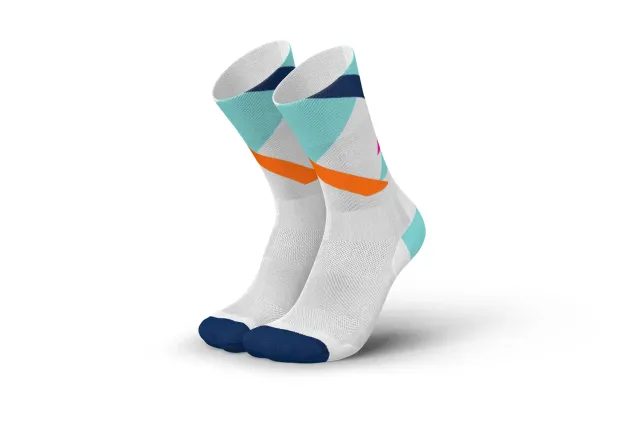 Incylence Ultralight Strikes løbestrømper mint pink – åndbar