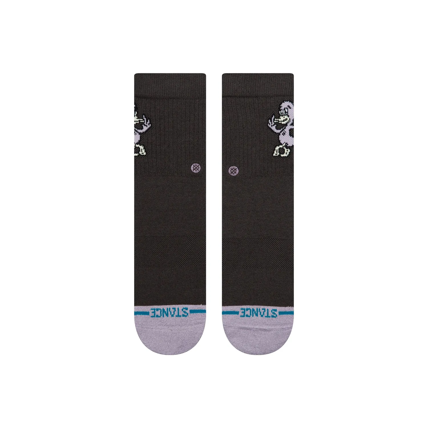 Stance Kids Lights Out Crew børnestrømper Charcoal – medium