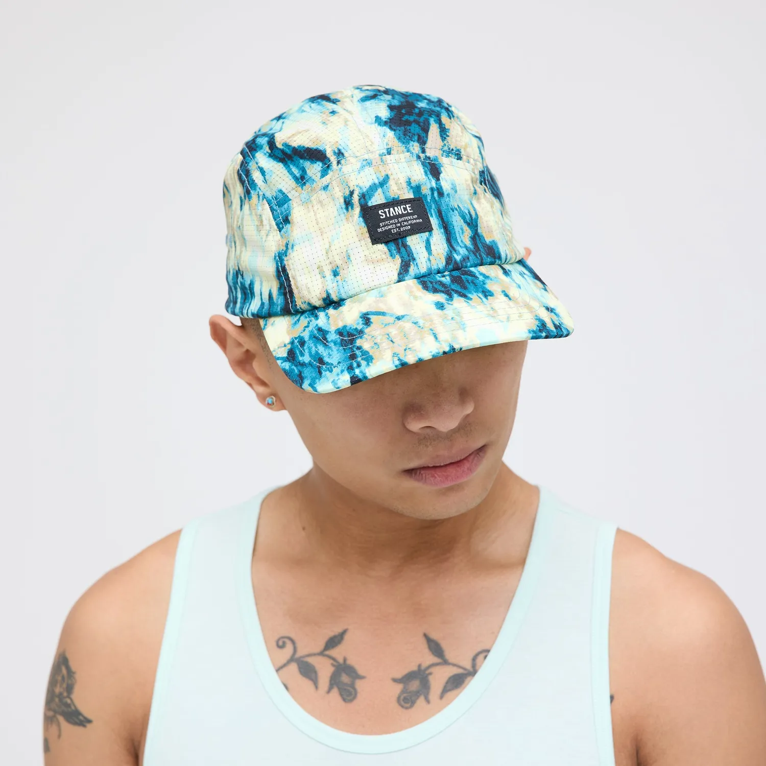 Stance Kinetic Adjustable ripstop kasket teal camo