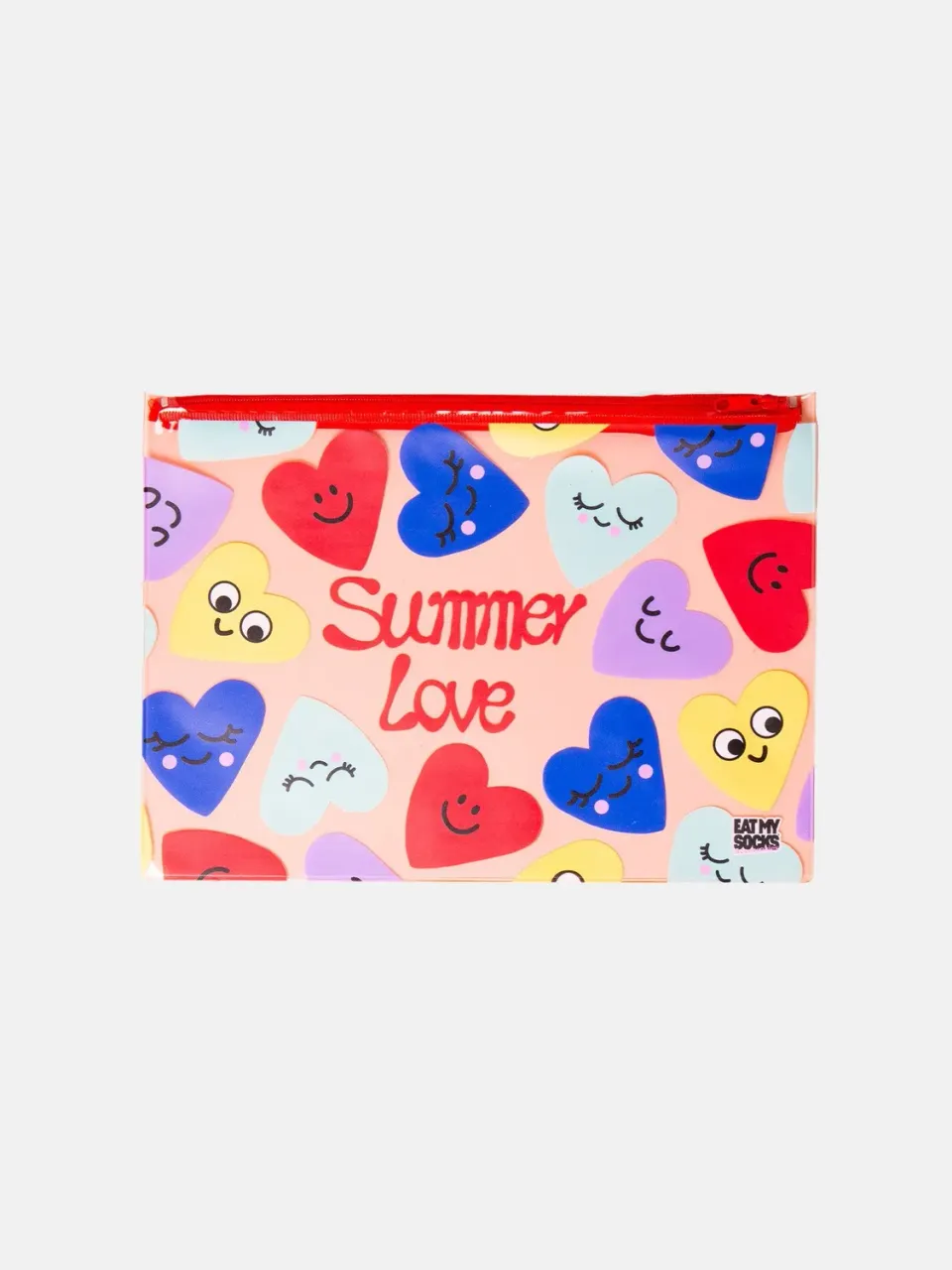 Eat My Socks Summer Love Zip Bag toilettaske vandafvisende