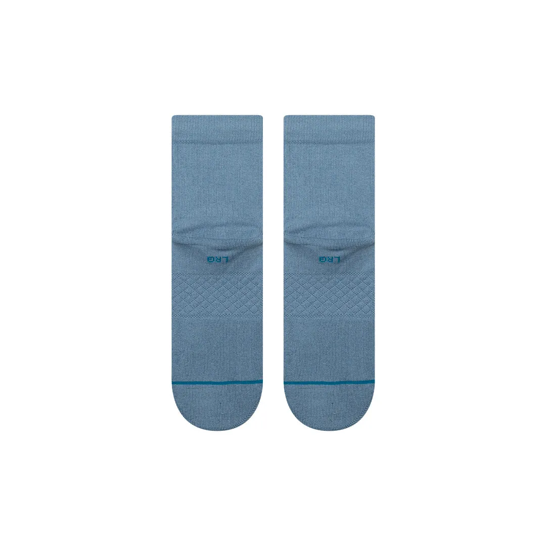 Stance Icon kvart sokker windward blue medium