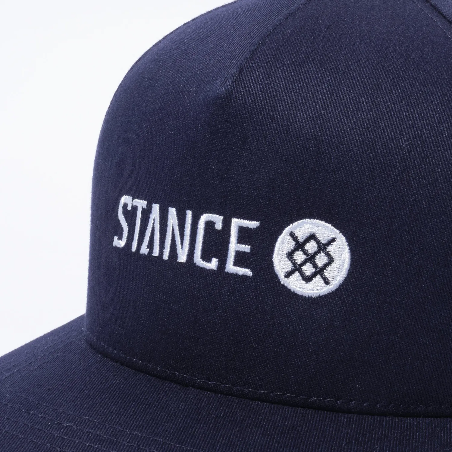 Stance Icon snapback kasket navy justerbar