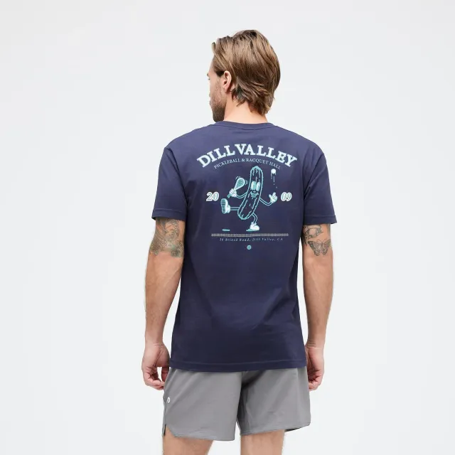 Stance Pickled T-shirt navy M mellemvægt bomuld