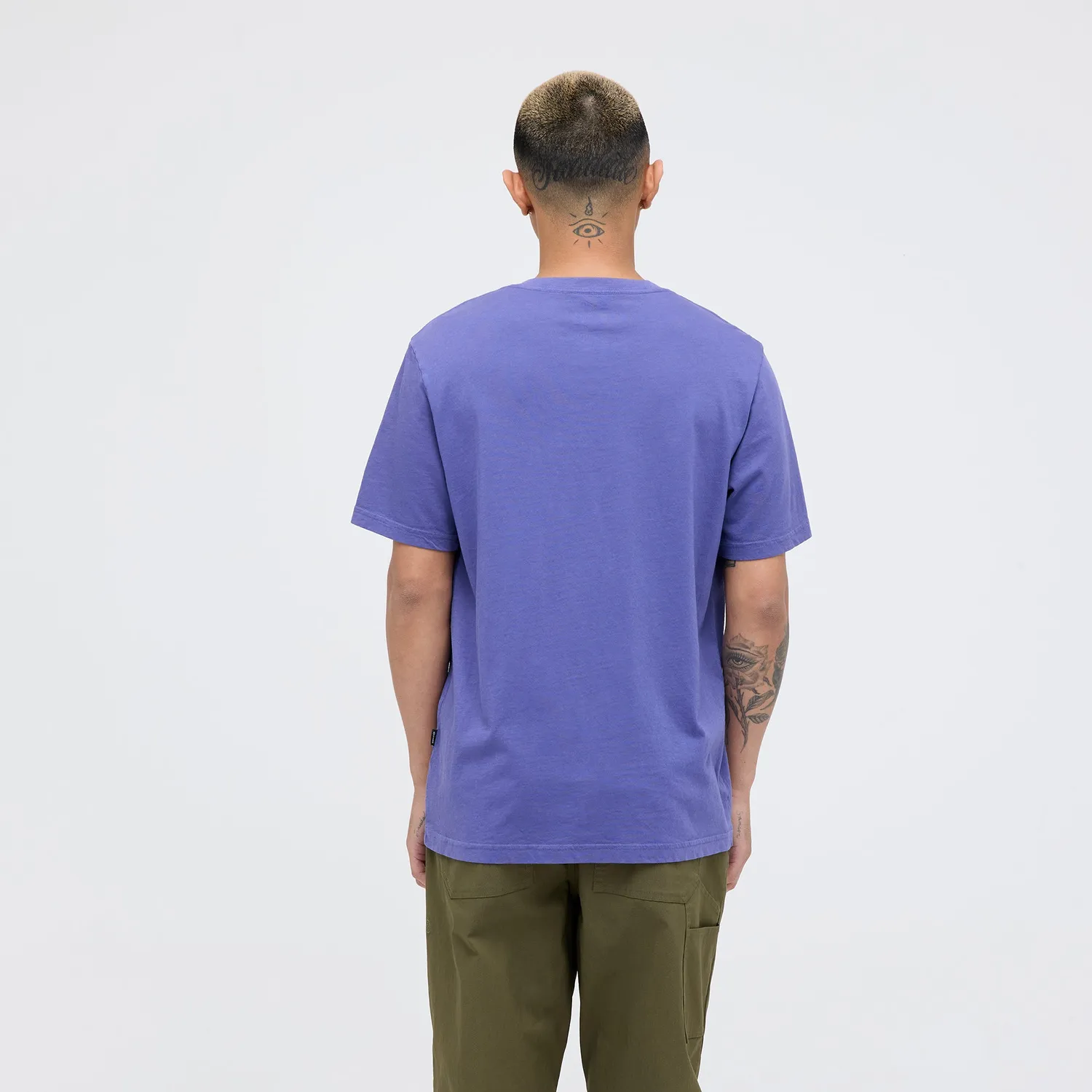 Stance Studio t-shirt indigo økologisk bomuld