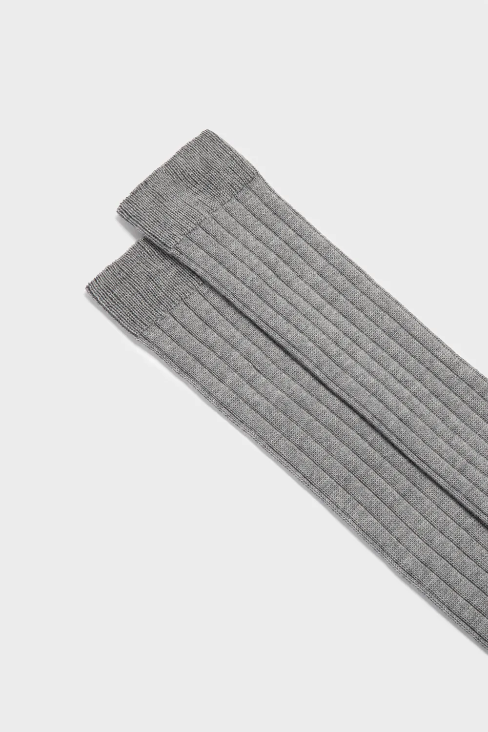 Bresciani Essentials Silvia knæstrømper uld silver