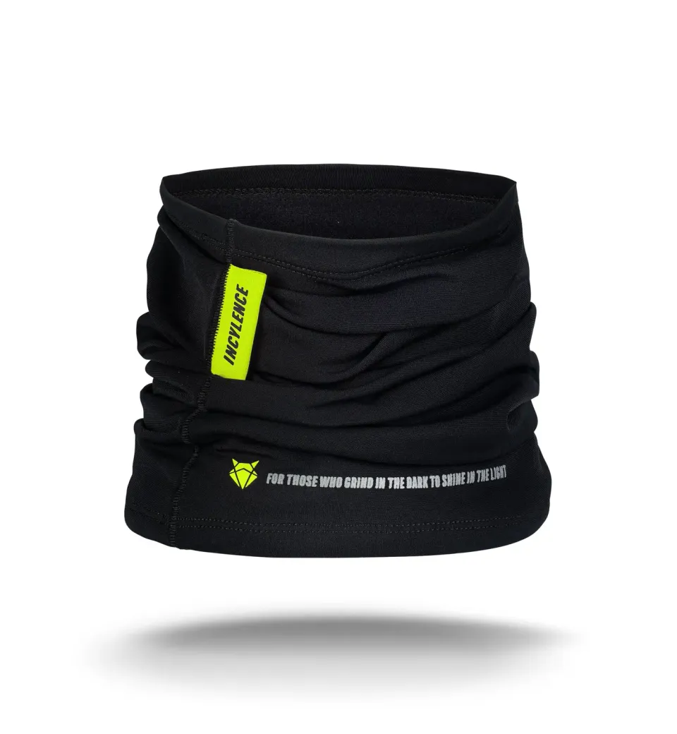 Incylence Neck Tube V2 halsedisse black canary polyamid