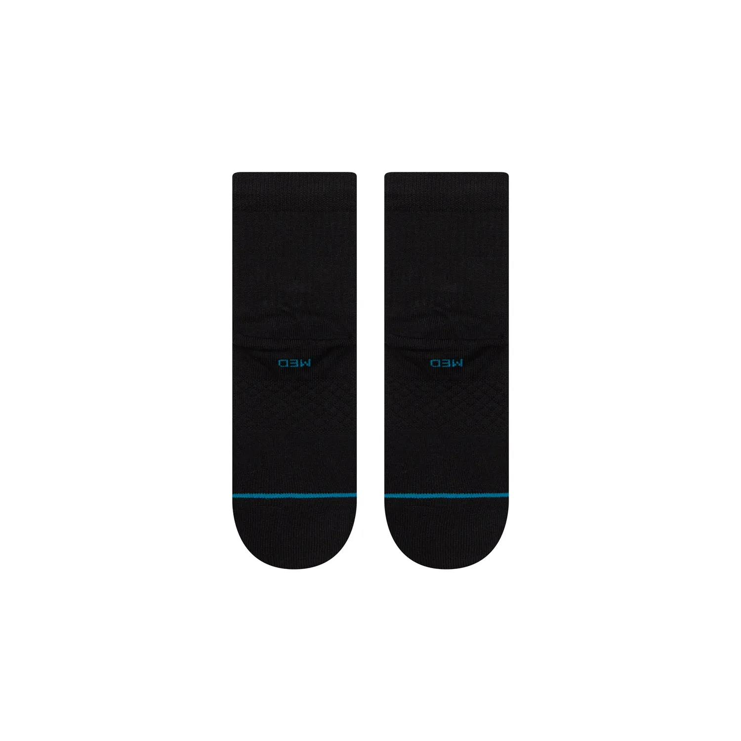 Stance Icon Quarter sokker sort klassisk