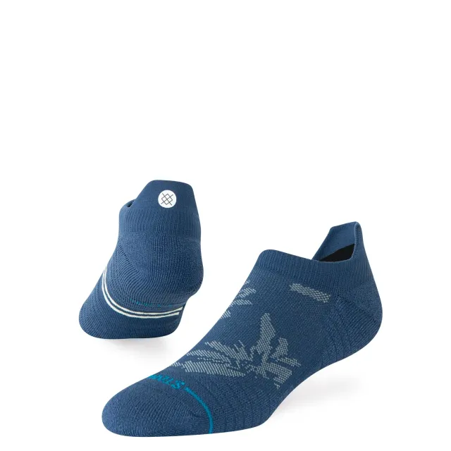 Stance Flora Scan ankelstrømper deep teal nylon