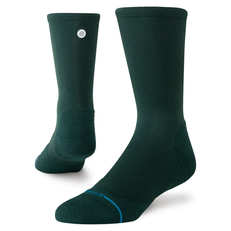 Stance Run Light Crew løbestrømper pine – let