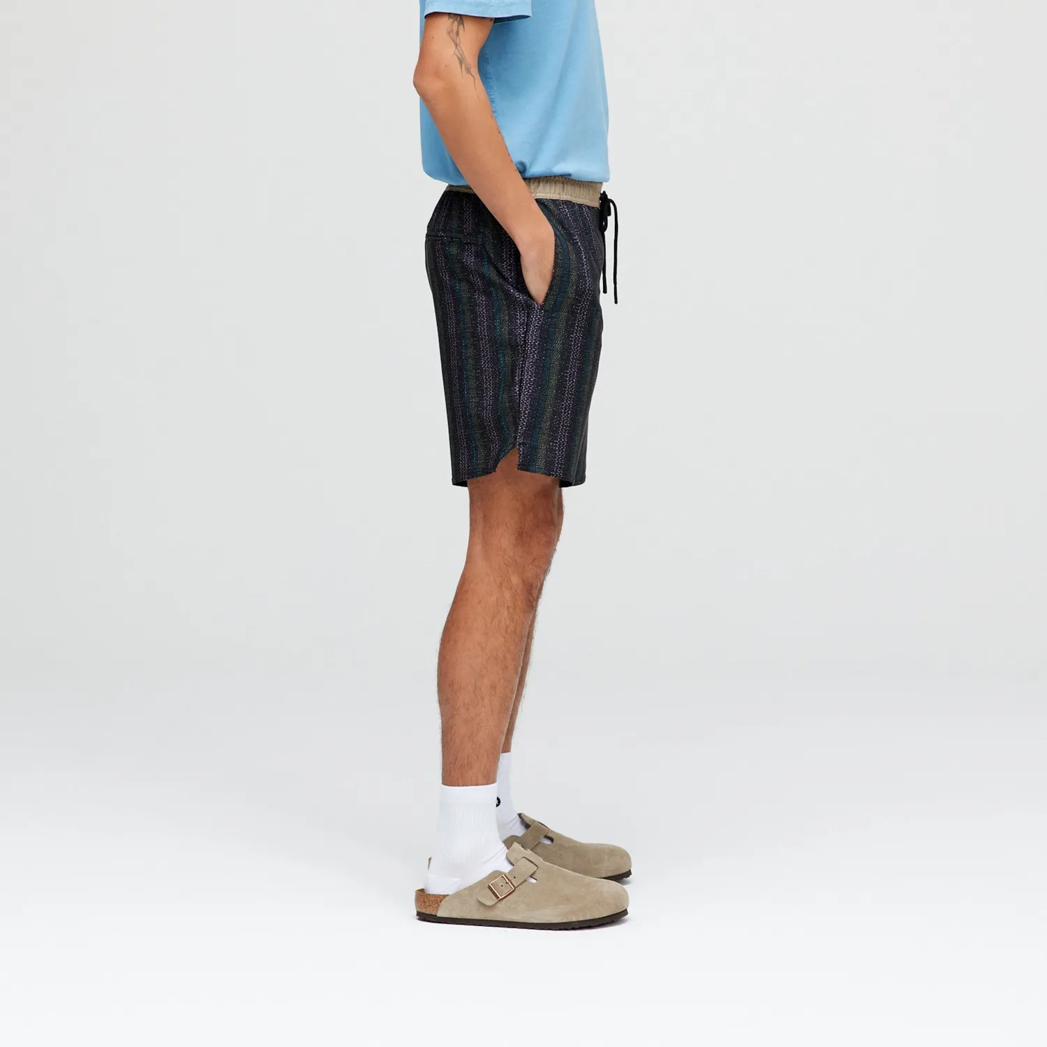 Stance Complex Athletic Short 7" shorts Black Fade med stretch