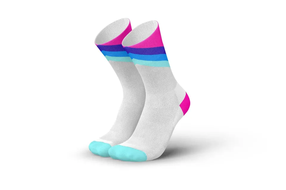 Incylence Running Grades løbestrømper blue pink