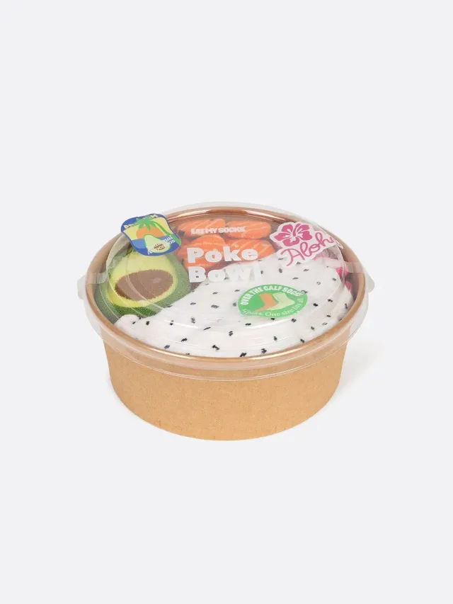 Eat My Socks Poke Bowl sokker 2 par bomuld