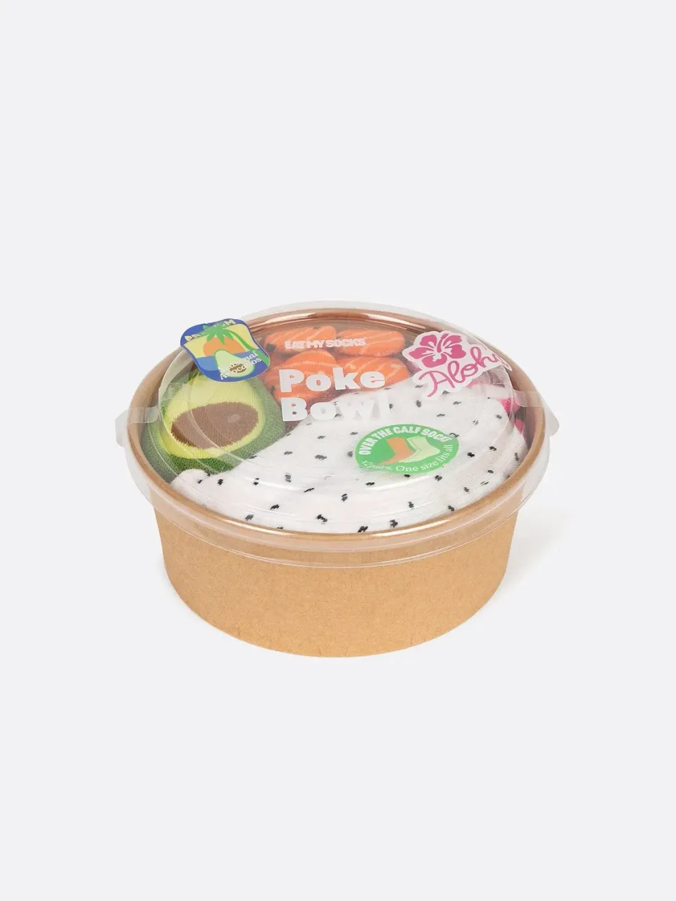 Eat My Socks Poke Bowl sokker 2 par bomuld