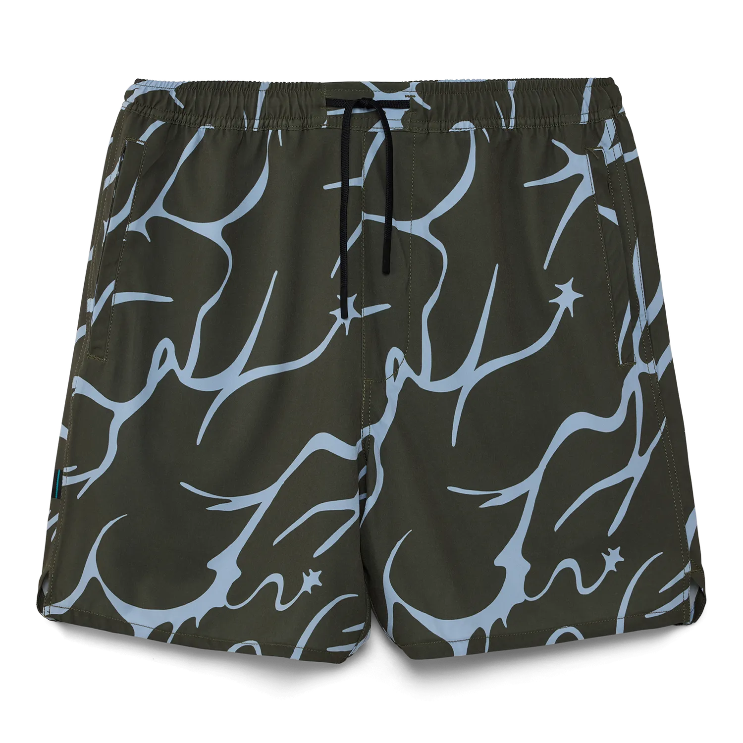 Stance Complex Hybrid shorts 5" oliven svedtransporterende