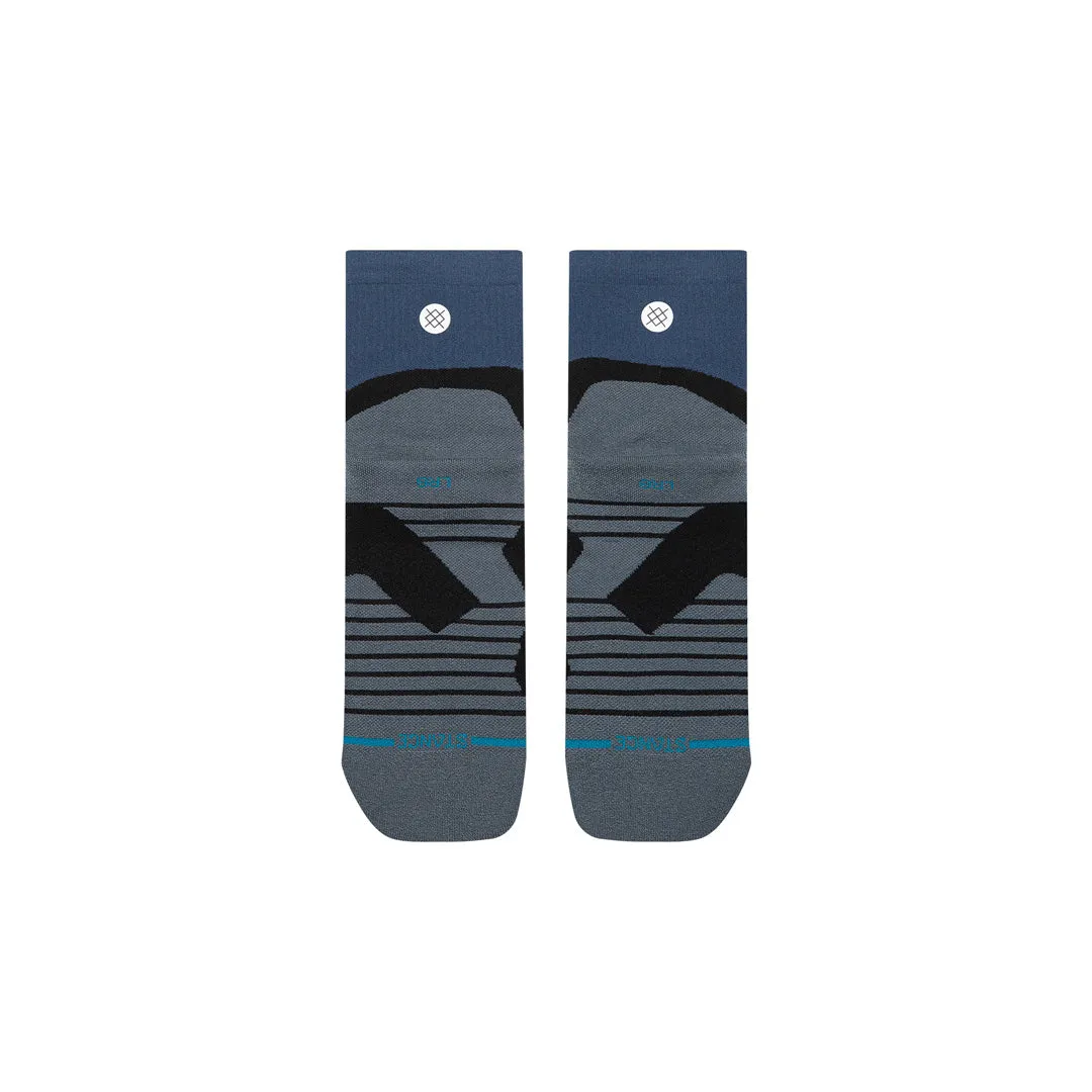 Stance Pace Light Quarter løbestrømper Turbulence – let polstring