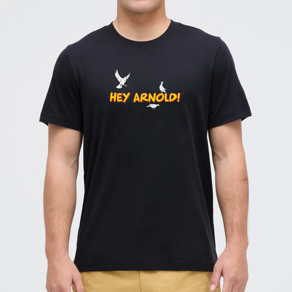 Stance Hey Arnold Stoop T-shirt sort bomuld