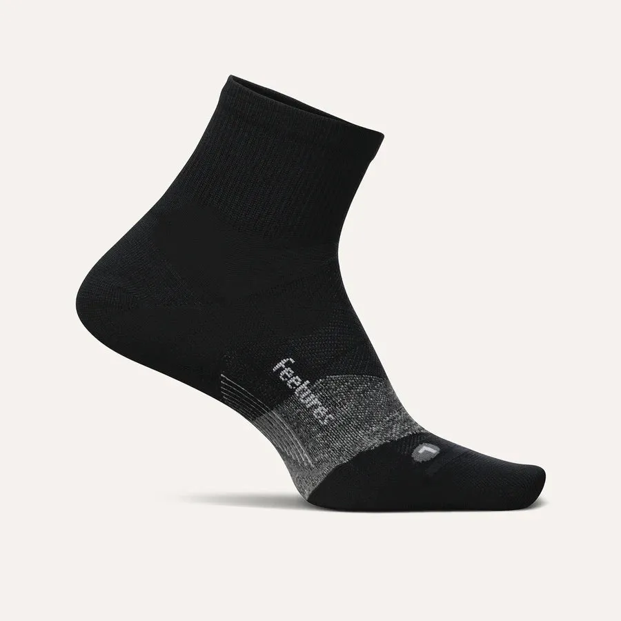 Feetures Elite Ultra Light Quarter sokker hvid ultralet