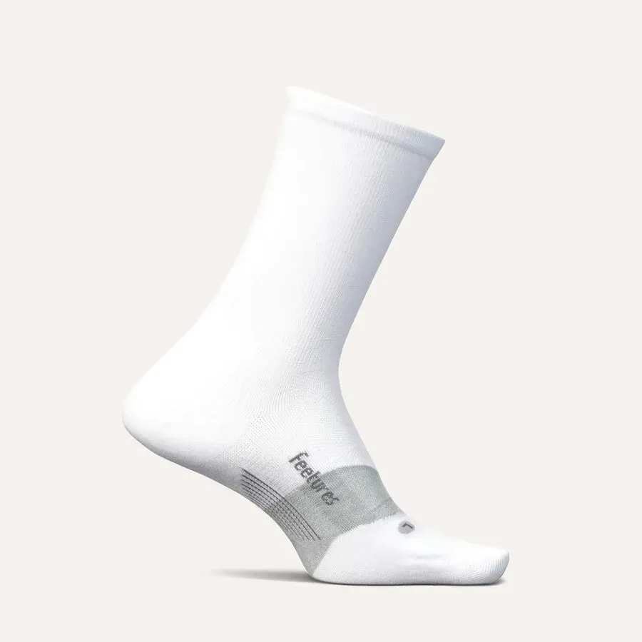 Feetures Elite Ultra Light Mini Crew strømper hvid ultralet
