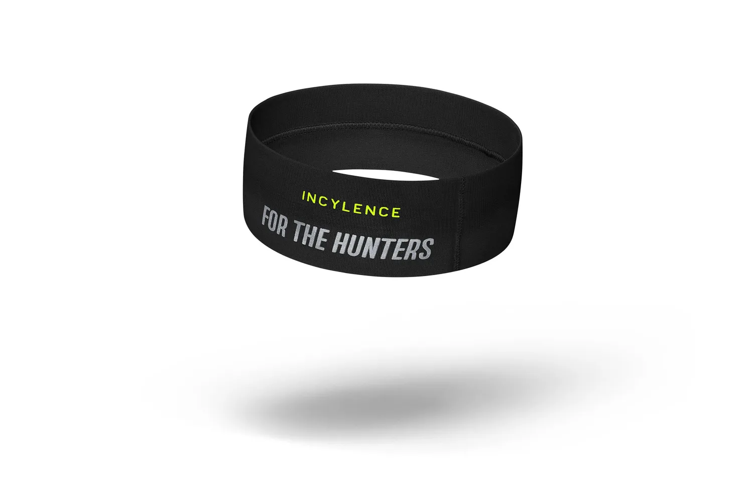 Incylence Headband V2 pandebånd sort gul smal svedtransporterende