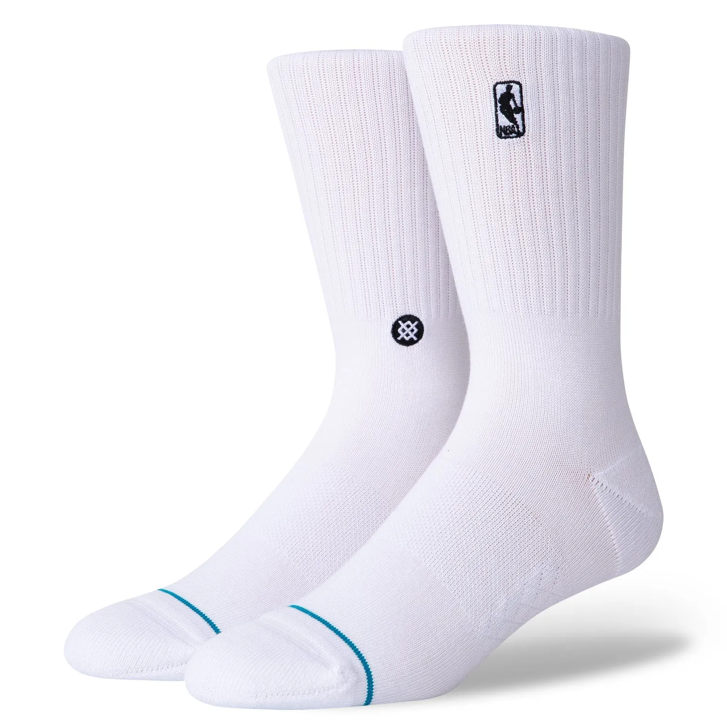 Stance Logoman Crew strømper sort – medium polstring