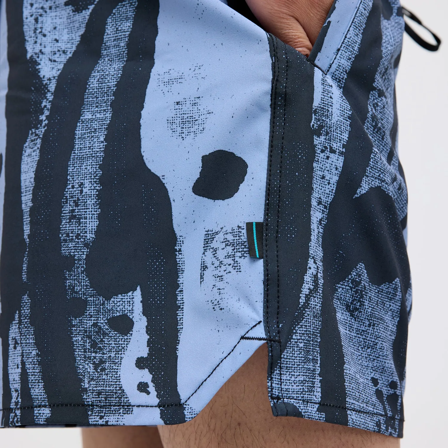 Stance Complex Hybrid 5" shorts Stone Blue stretch