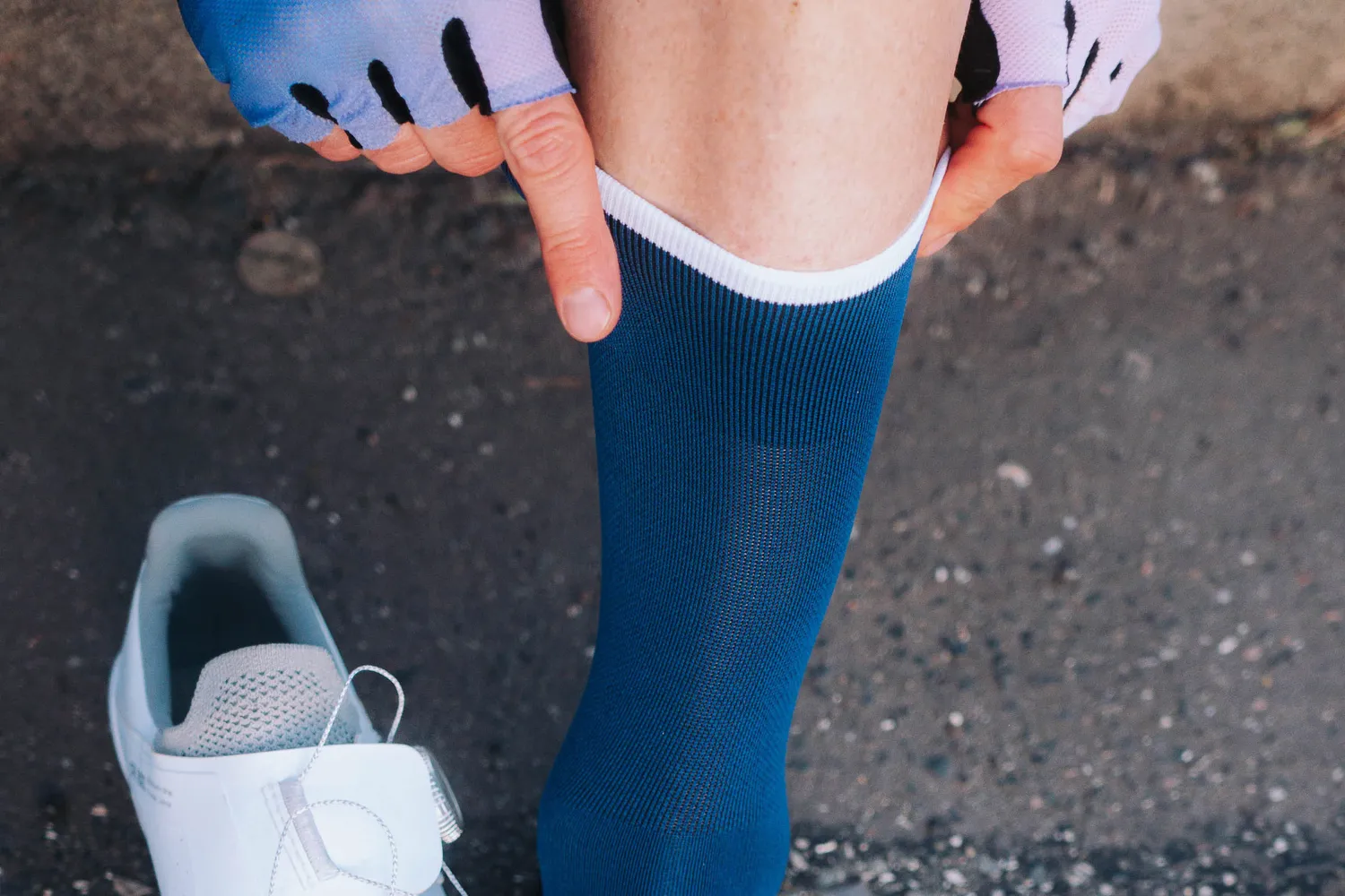 Incylence Ultralight Pure Navy løbestrømper ultralette
