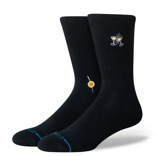 Stance Extra Dirty Crew sokker black 1 par