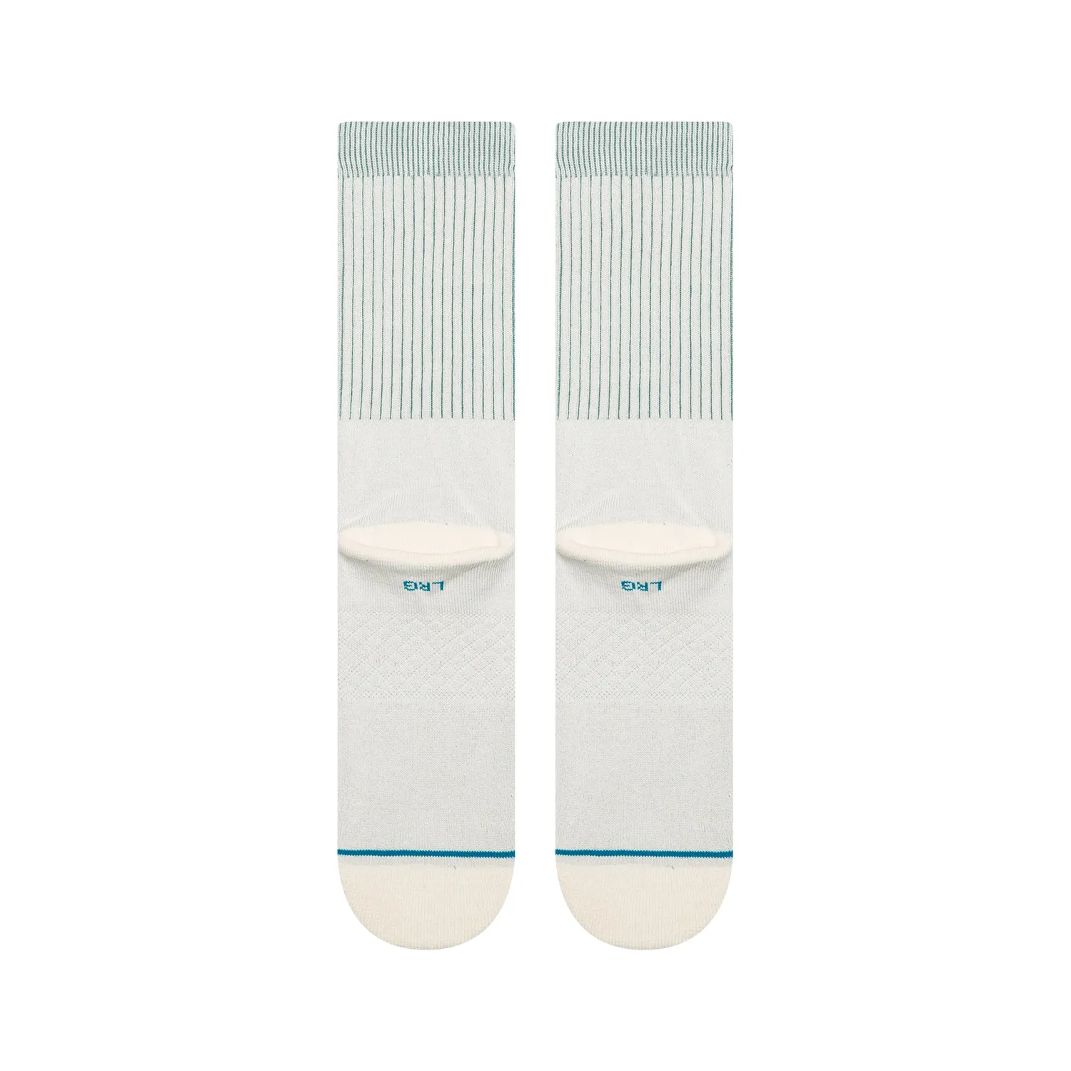 Stance Icon Pop Crew sokker canvas creme bomuld