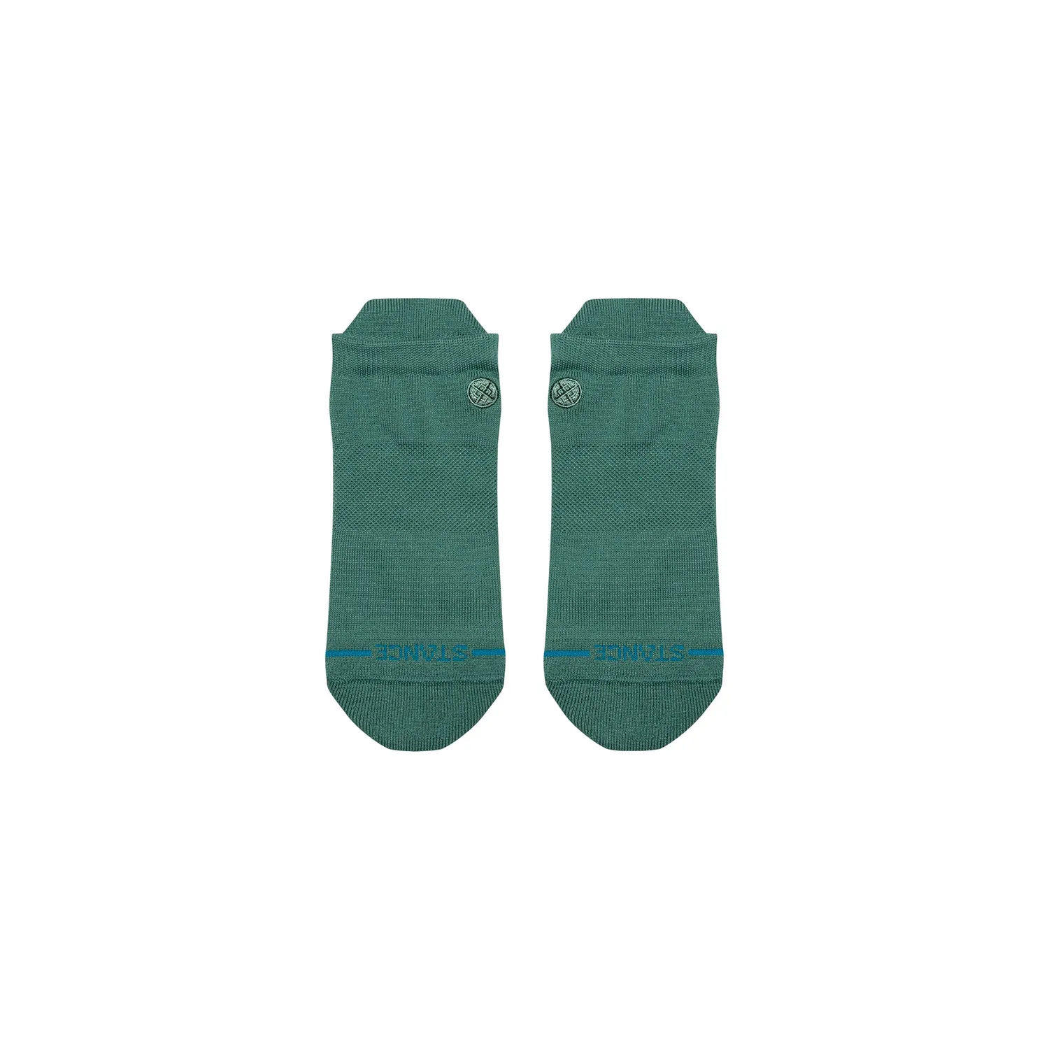 Stance Icon Low Tab ankelstroemper petrol bomuld