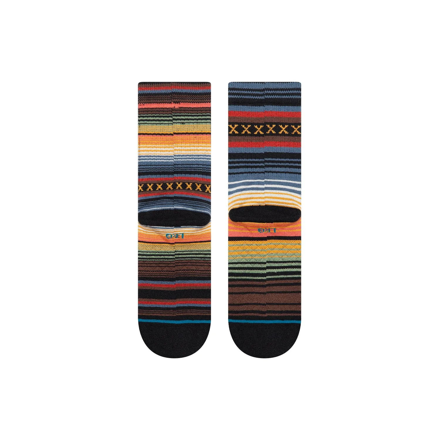 Stance Curren crew børnestrømper sort bomuld
