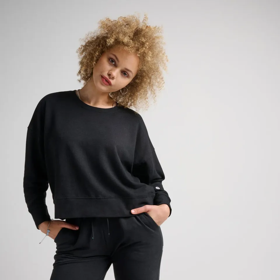 Stance Shelter Crew sweatshirt sort boxy fit
