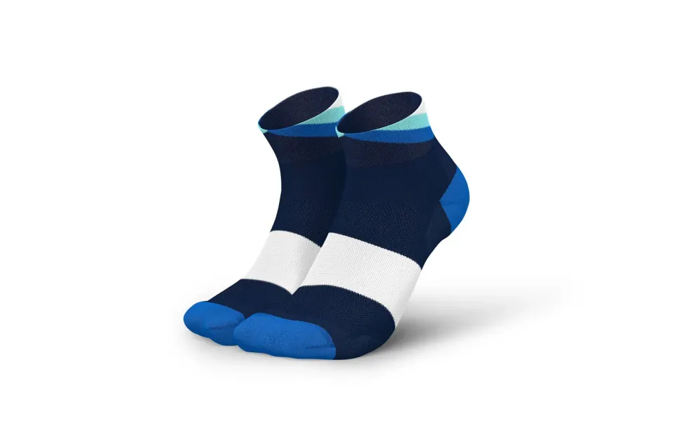 Incylence Ultralight Apex Short løbesokker navy mint ultralette
